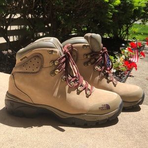 North Face Womens Mid Gore-Tex Hiking Boots Sz 9